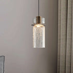 cylindrical shade ceiling pendant