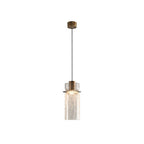 cylindrical pendant lamp