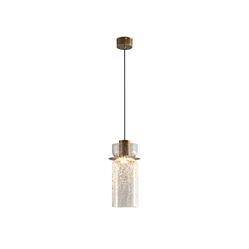 cylindrical pendant lamp