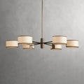 daphne 48" round chandelier in ecru