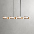 daphne fabric linear chandelier