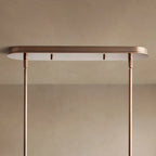 daphne fabric linear chandelier