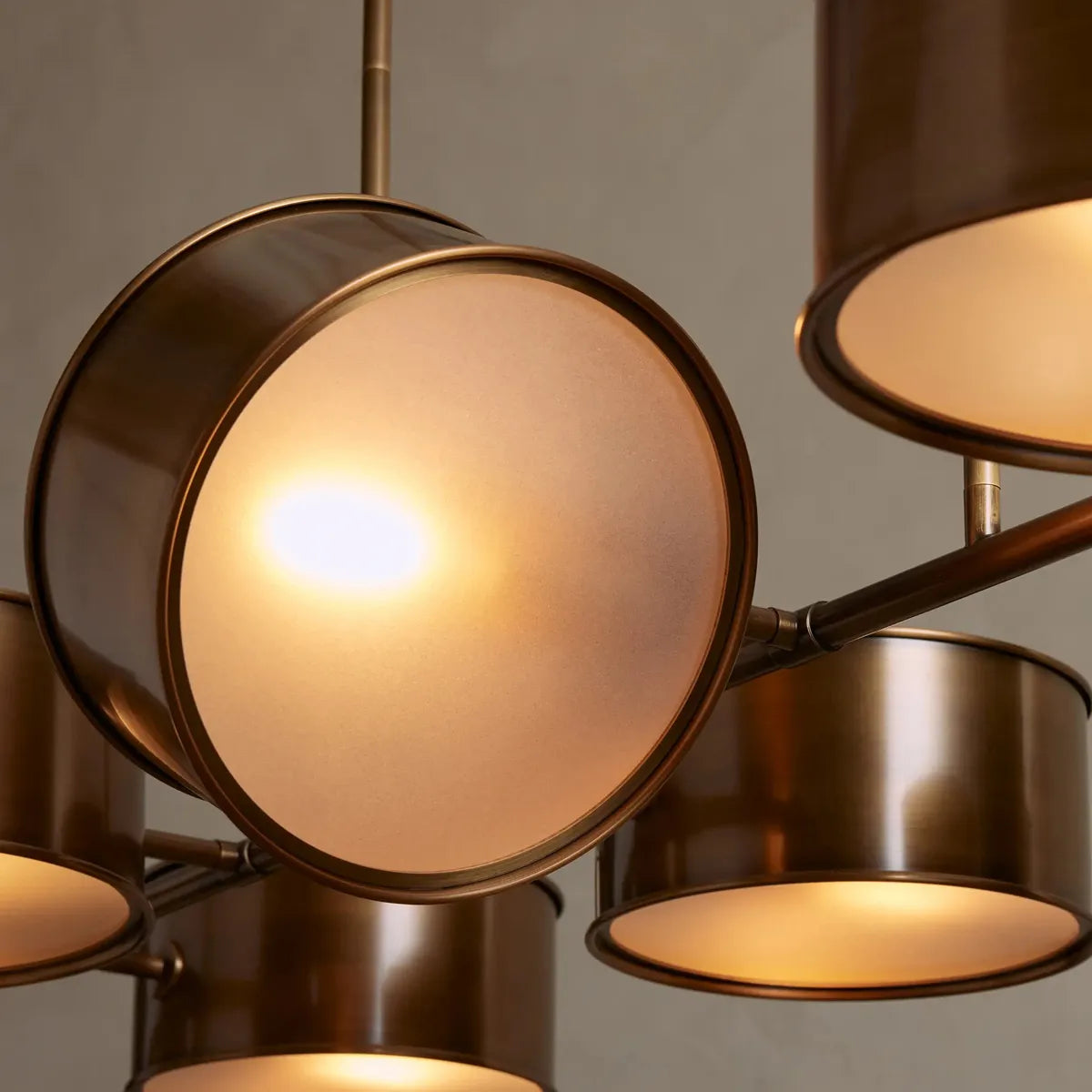 daphne metal linear chandelier