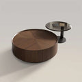 dark brown coffee table