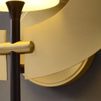 designer brass wall lamp