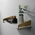 marble shelf features