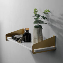 marble shelf features