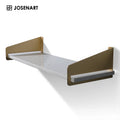 marble bathroom shelves
