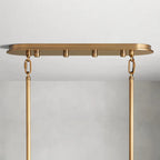 delsie oval tiered chandelier