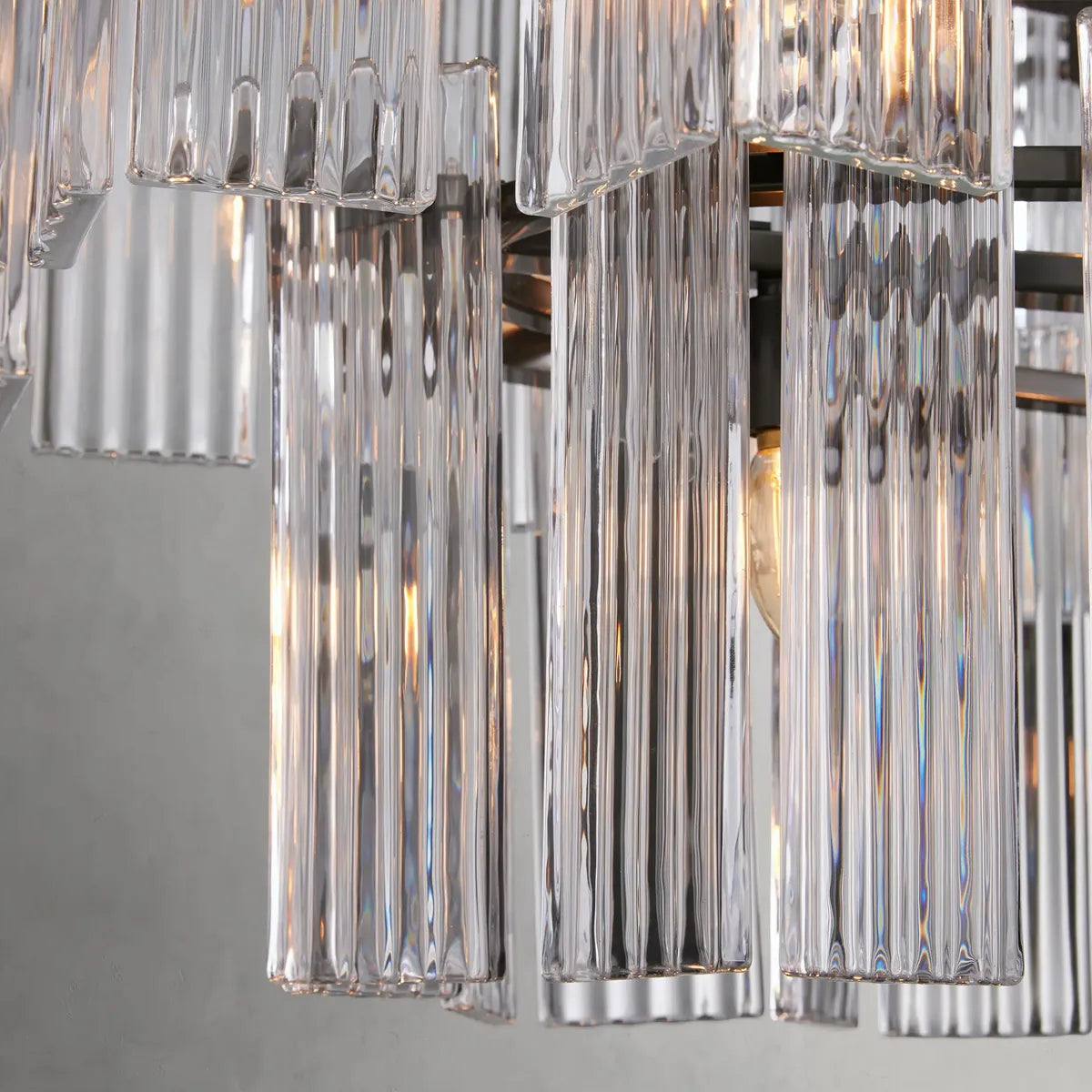 delsie oval tiered chandelier