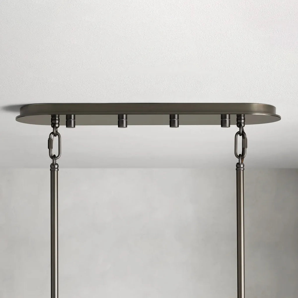 delsie oval tiered chandelier