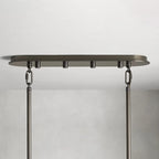 delsie oval tiered chandelier