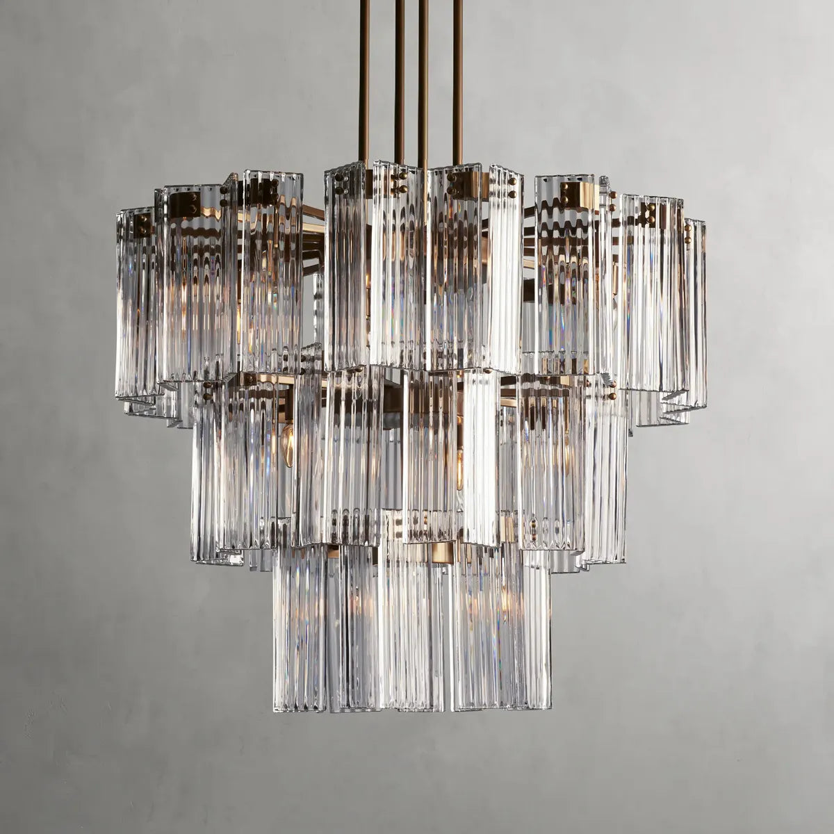 delsie round chandelier