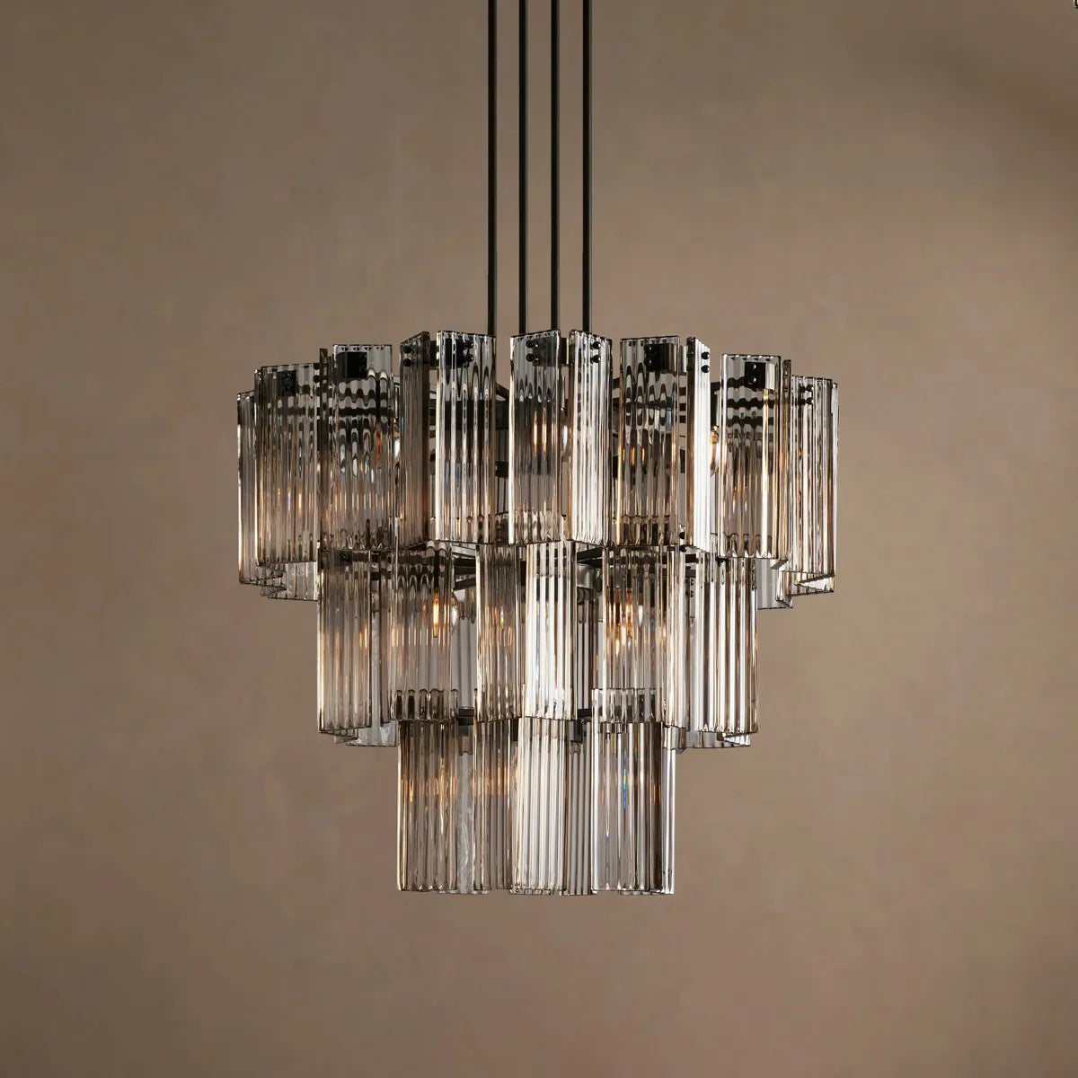 delsie round chandelier