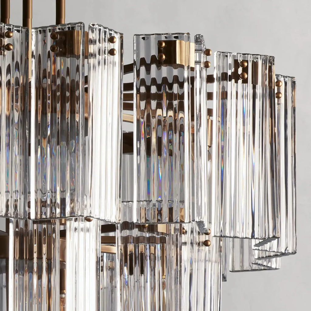 delsie round chandelier