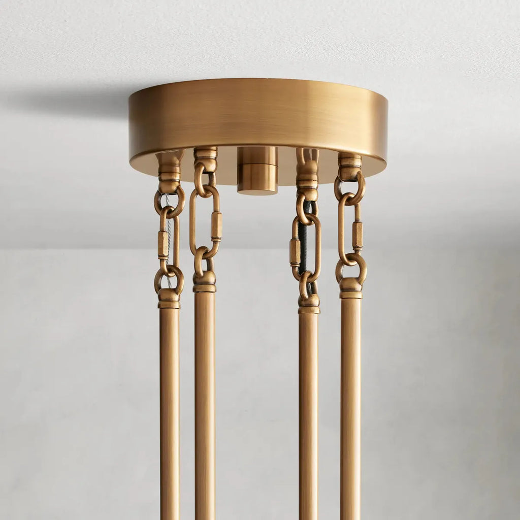 delsie round chandelier