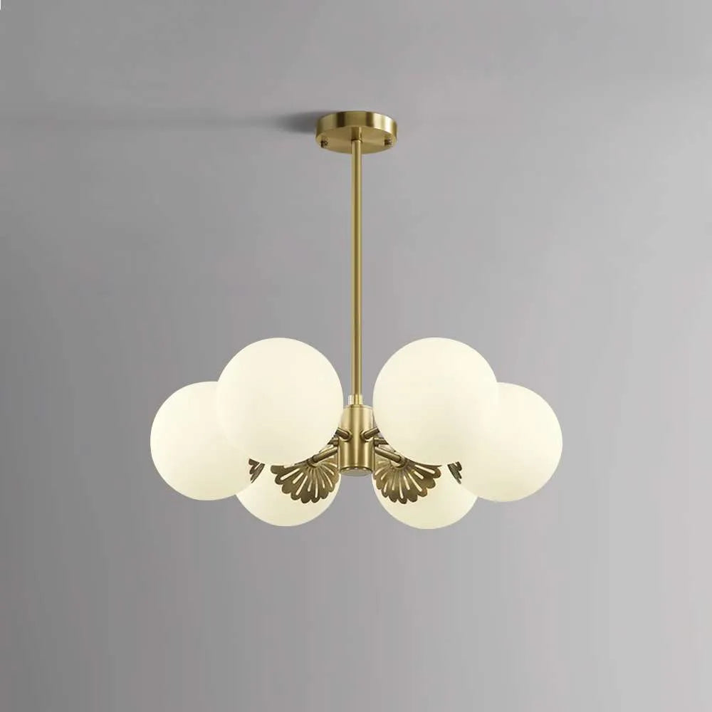 droplet crystal ball chandelier