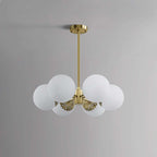 modern globe chandelier light