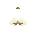 dewdrop globe chandelier
