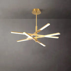 dimmable led remote control chandelier