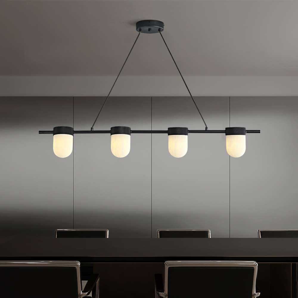 elegant dining room lighting