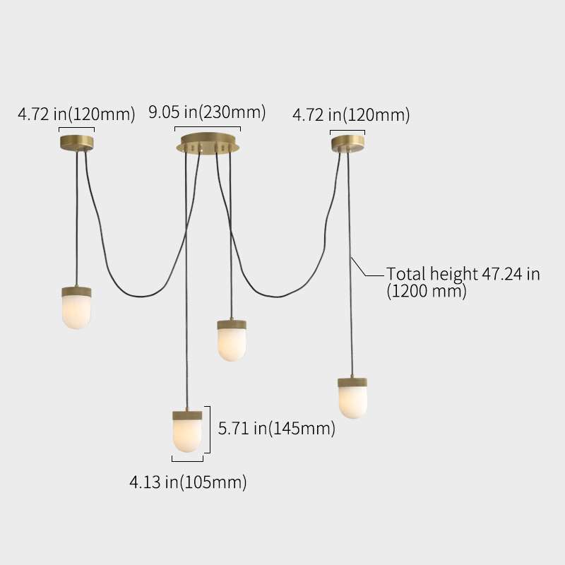 alabaster pendant light