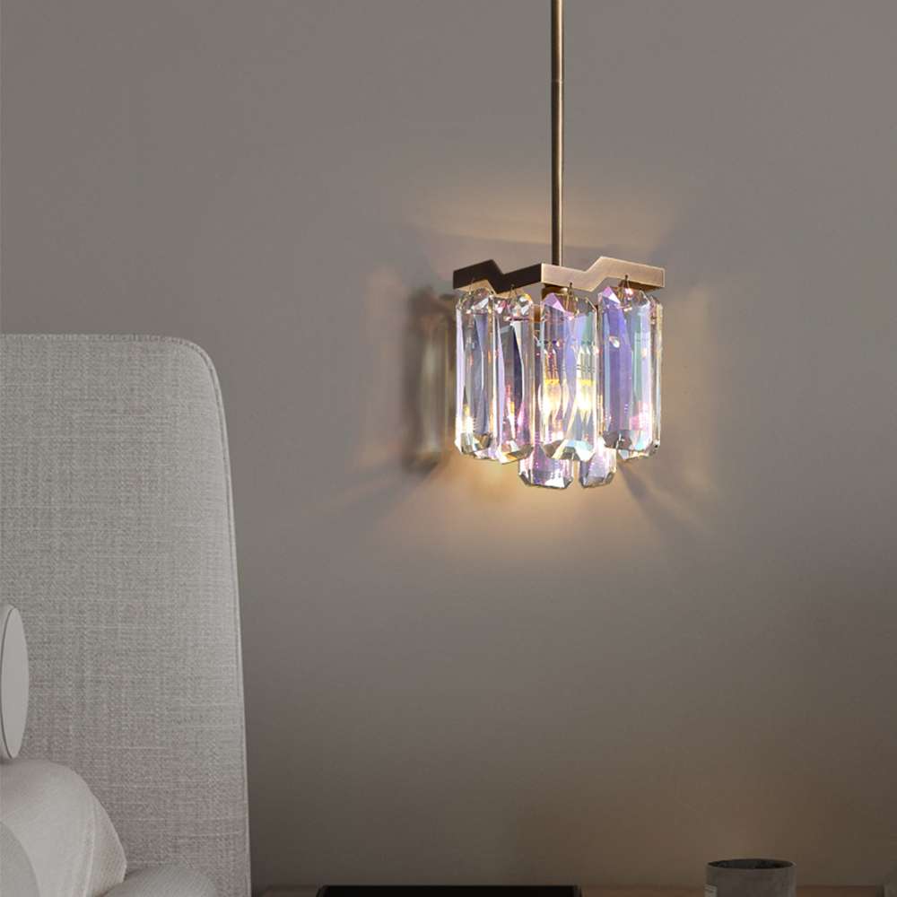 crystal chandeliers for light wood tables