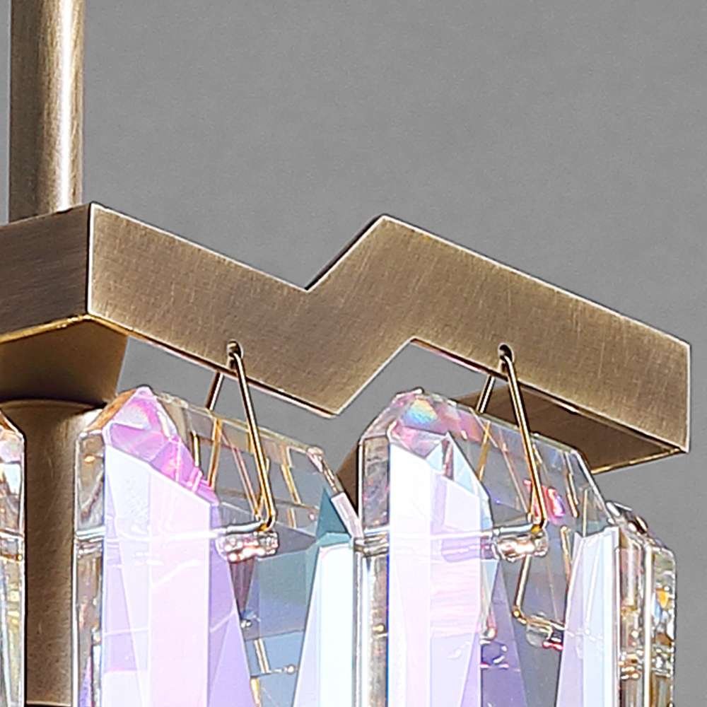 modern colorful crystal chandeliers