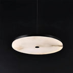 Disc Alabaster Pendant Light – Modern Ceiling Fixture - View 3