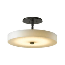 Disq LED Semi-Flushmount Ceiling Light | Modern Minimalist Fixture
