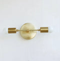 solid brass sconce