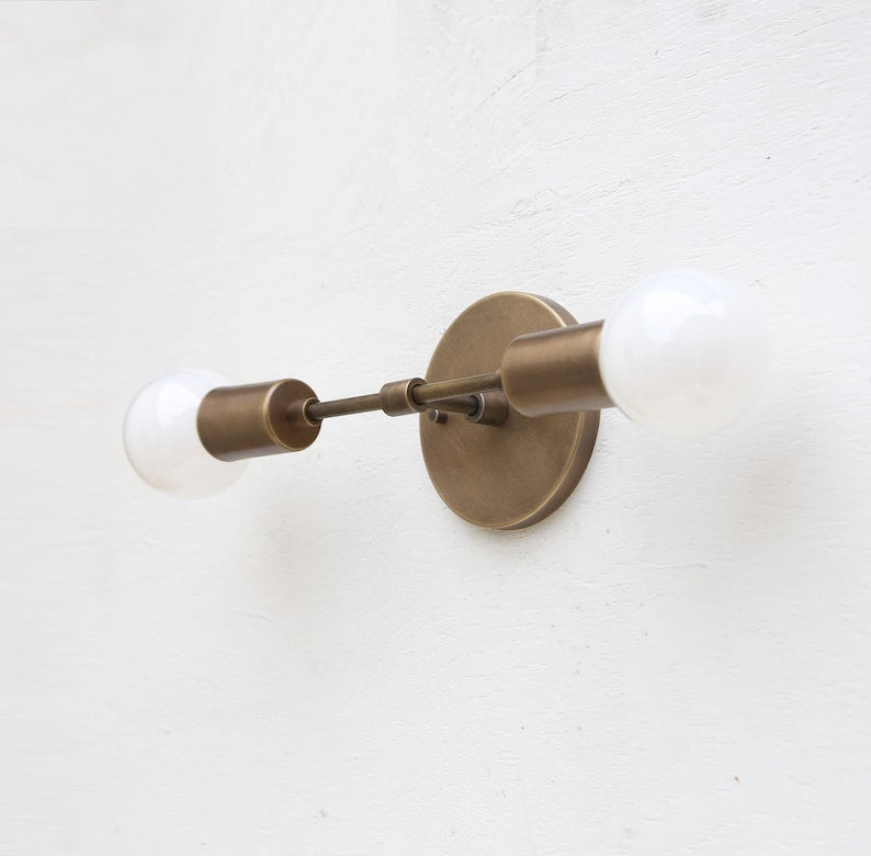 round backplane sconce