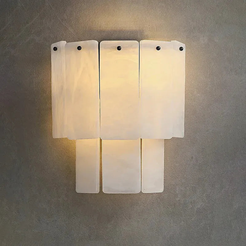 Eichholtz Blason Wall Lamp | Copper & Alabaster Decorative Lighting