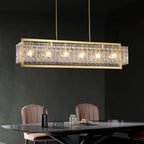 kitchen pendant lights with elegant crystal