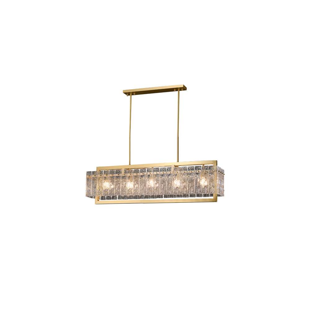 elegant crystal pendant light