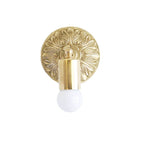 brass sconce