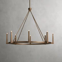 emmet round chandelier