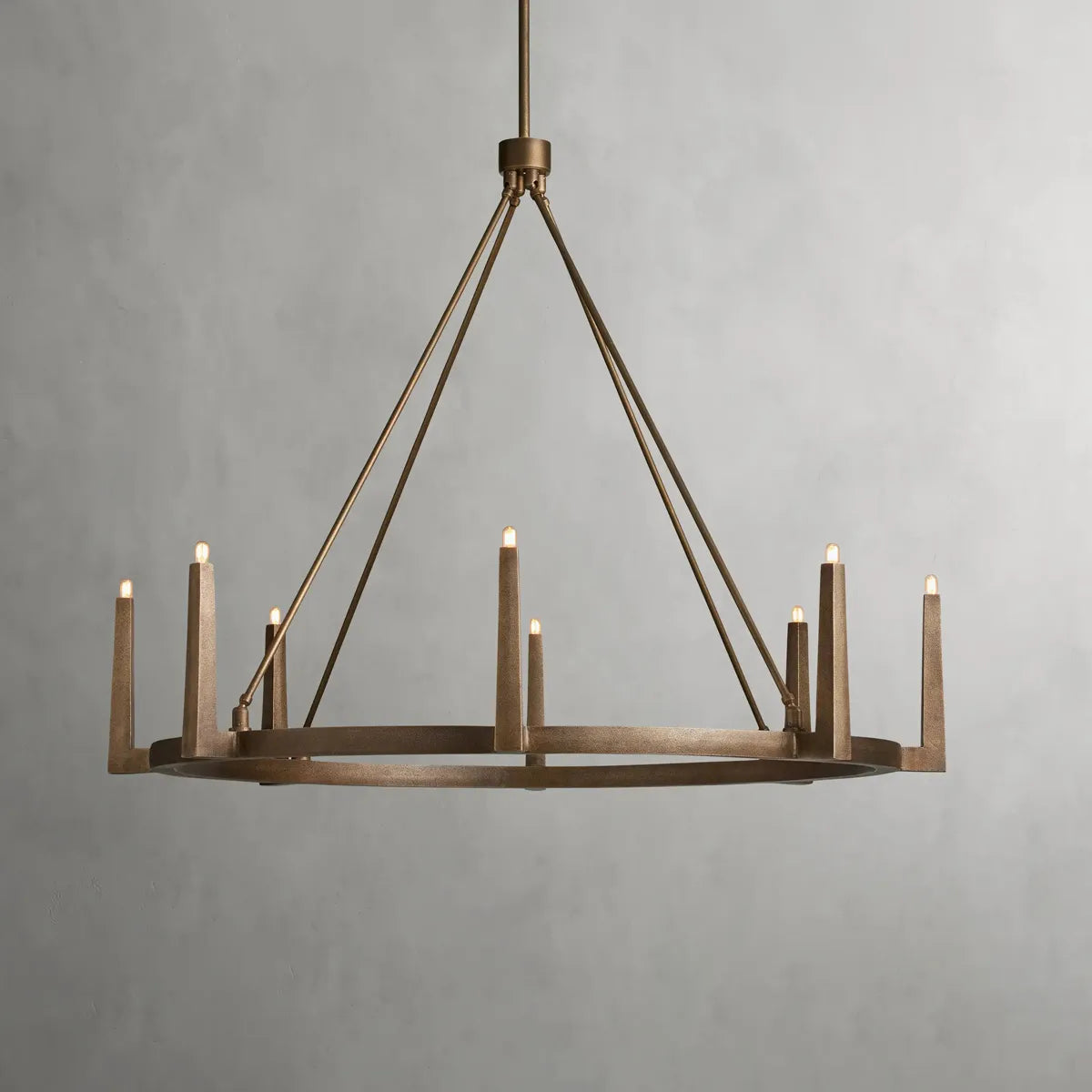 emmet round chandelier