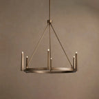 emmet round chandelier