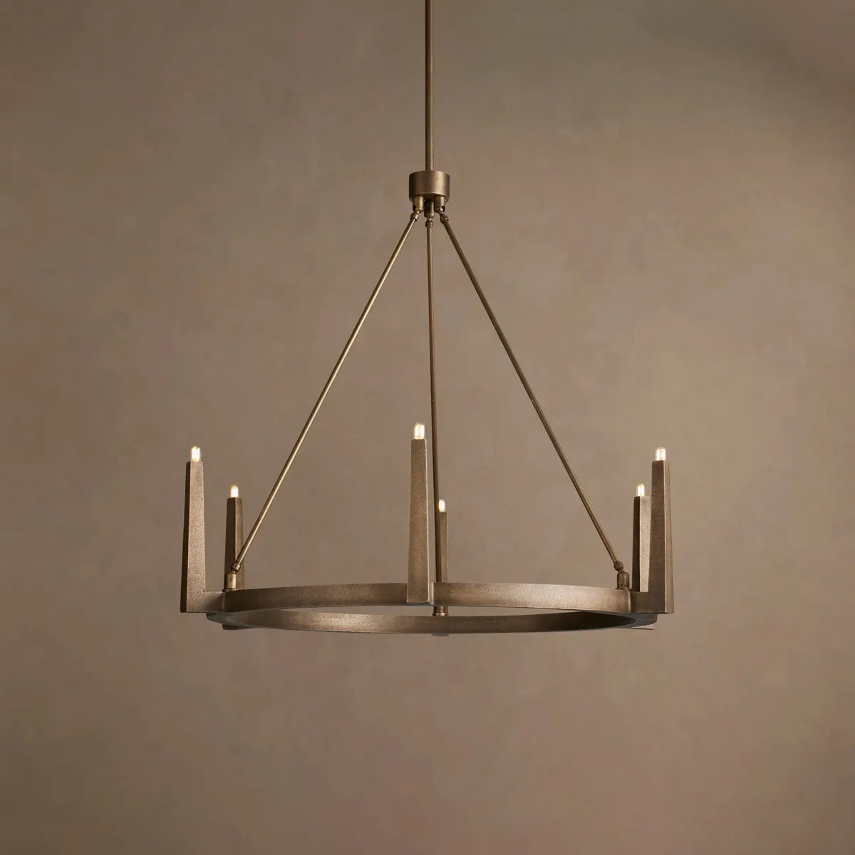 emmet round chandelier