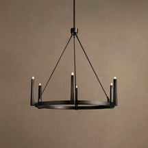 emmet round chandelier