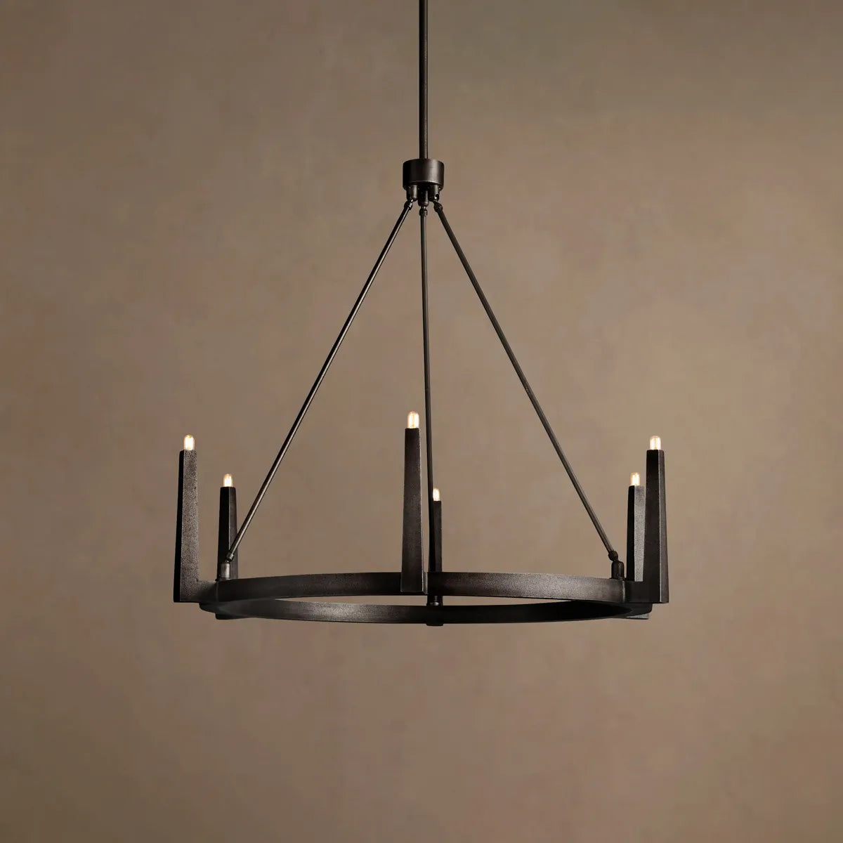 emmet round chandelier
