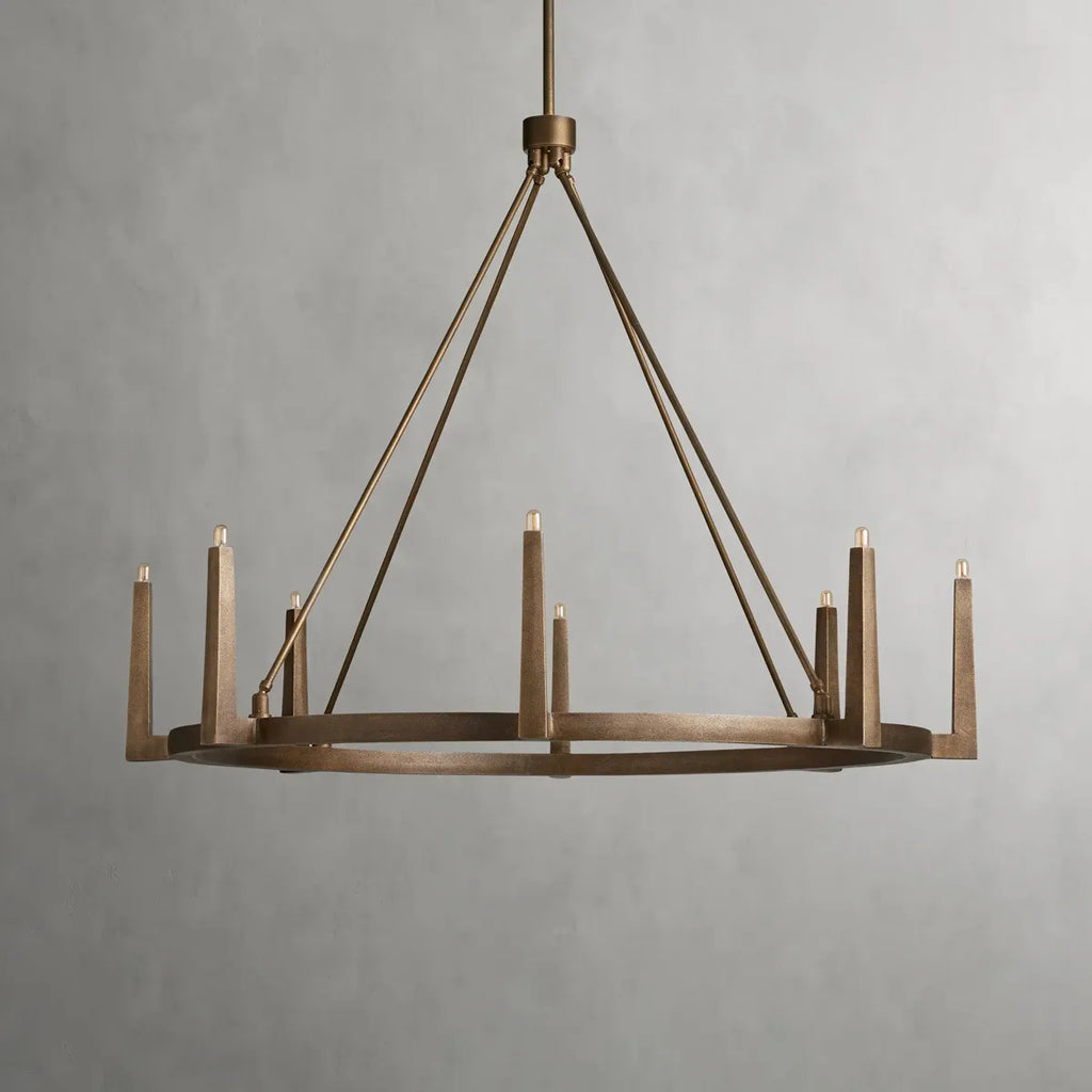 emmet round chandelier