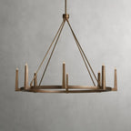emmet round chandelier