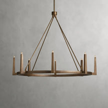 emmet round chandelier