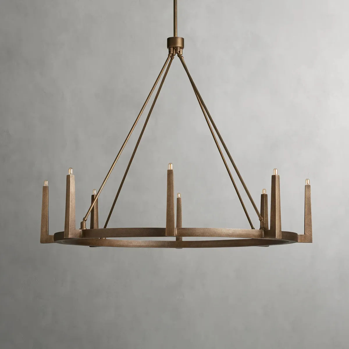 emmet round chandelier