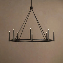 emmet round chandelier