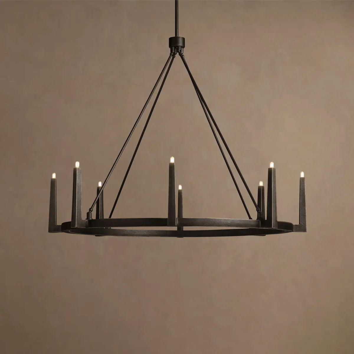 emmet round chandelier