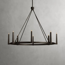 emmet round chandelier