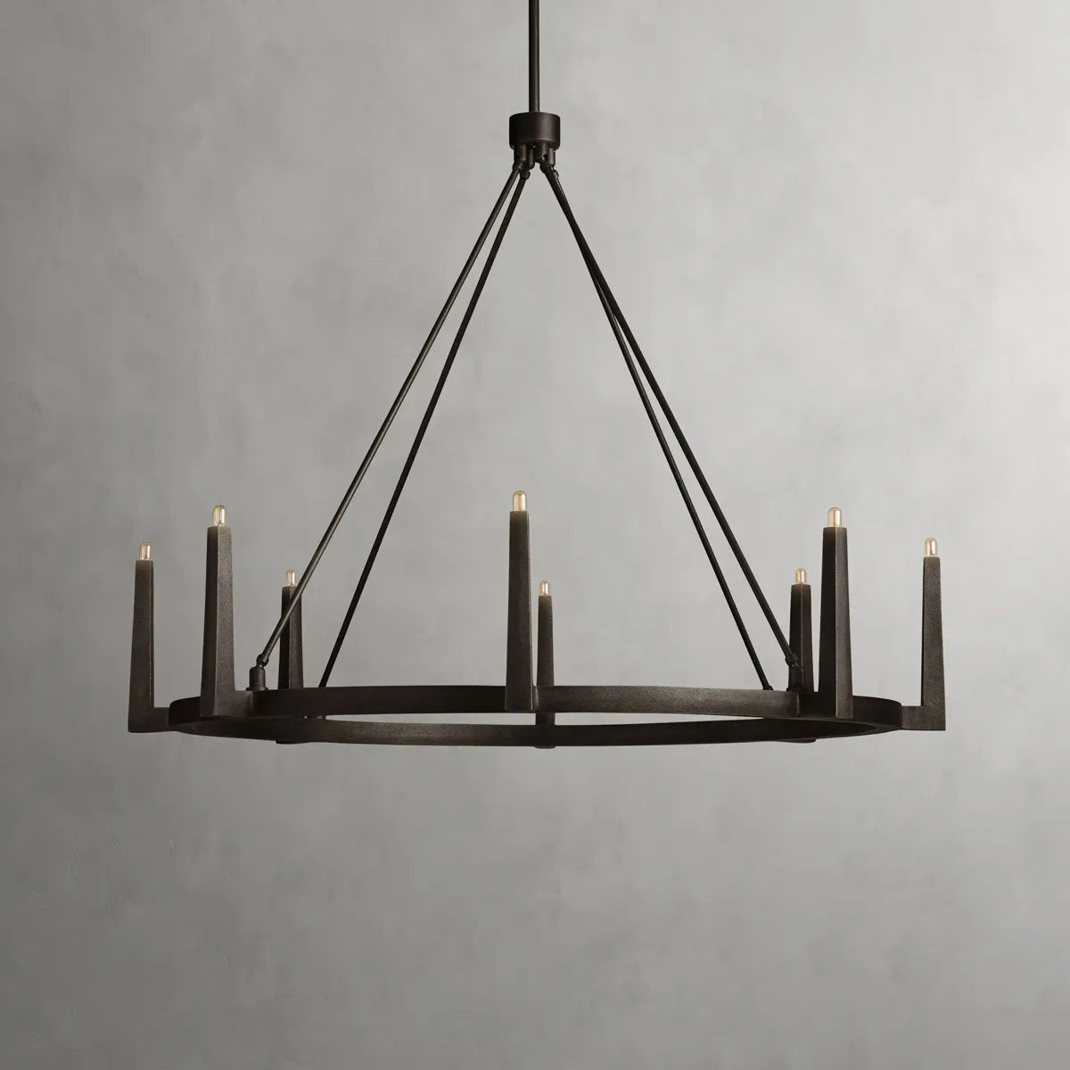emmet round chandelier